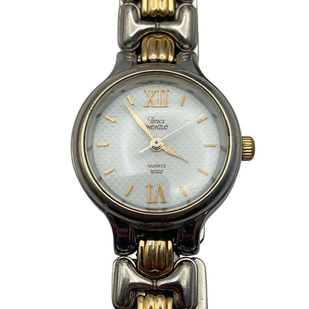Timex Indiglo Women's Honeycomb Face Watch 24mm - Fresh Battery - WR Wrist 6.75